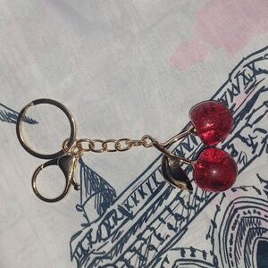 Nwot Cherry bag charm